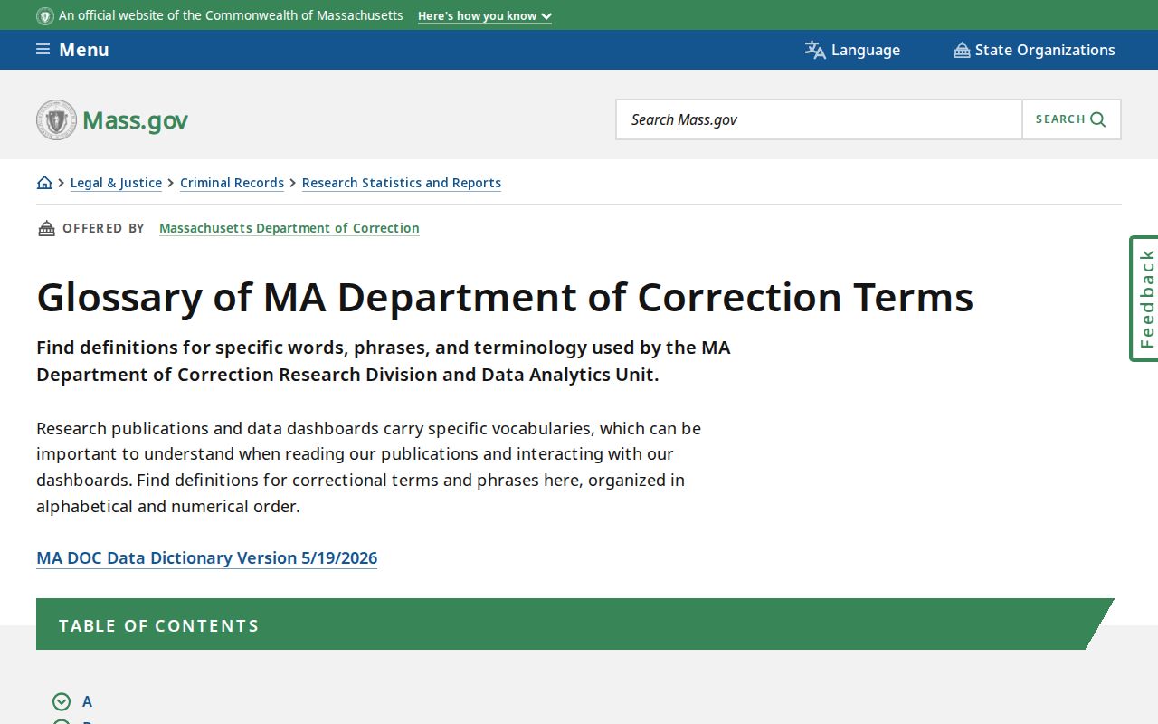 Suffolk County projected release date terms ERD and ERD Max